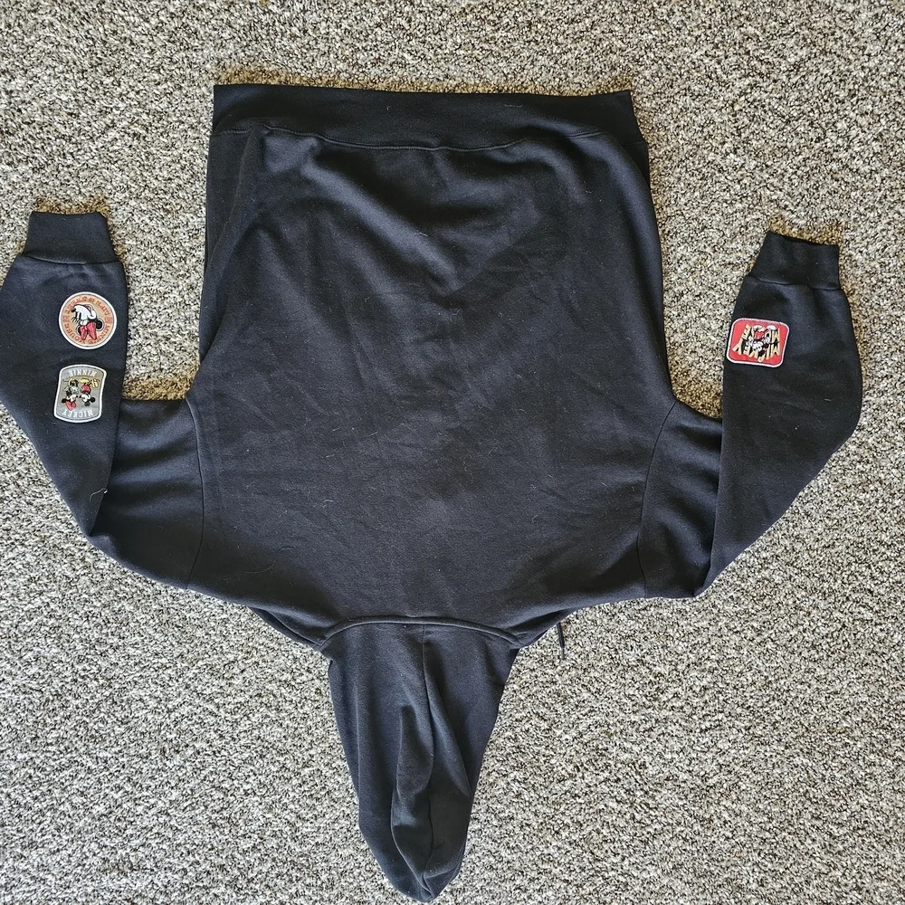 Disney Mickey & Minnie Black Kids Zip-Up Hoodie Jacket